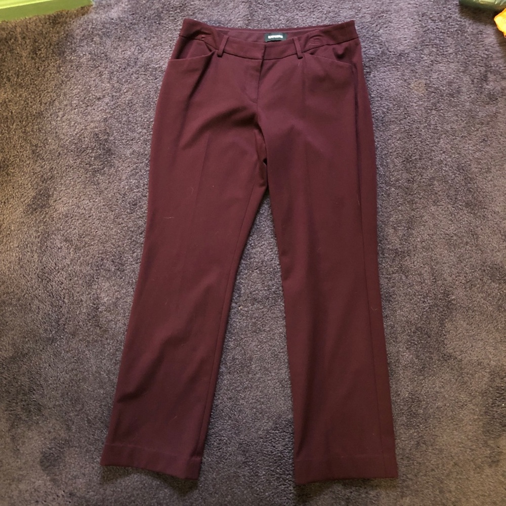 Express pleated pant